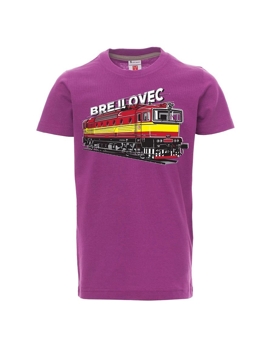 Maglia da bambino viola Locomotiva 753