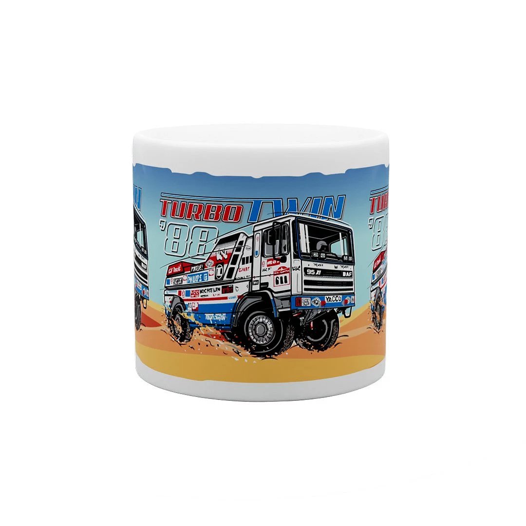 Tazza di ceramica TurboTwin da Dakar 1988 170 ml