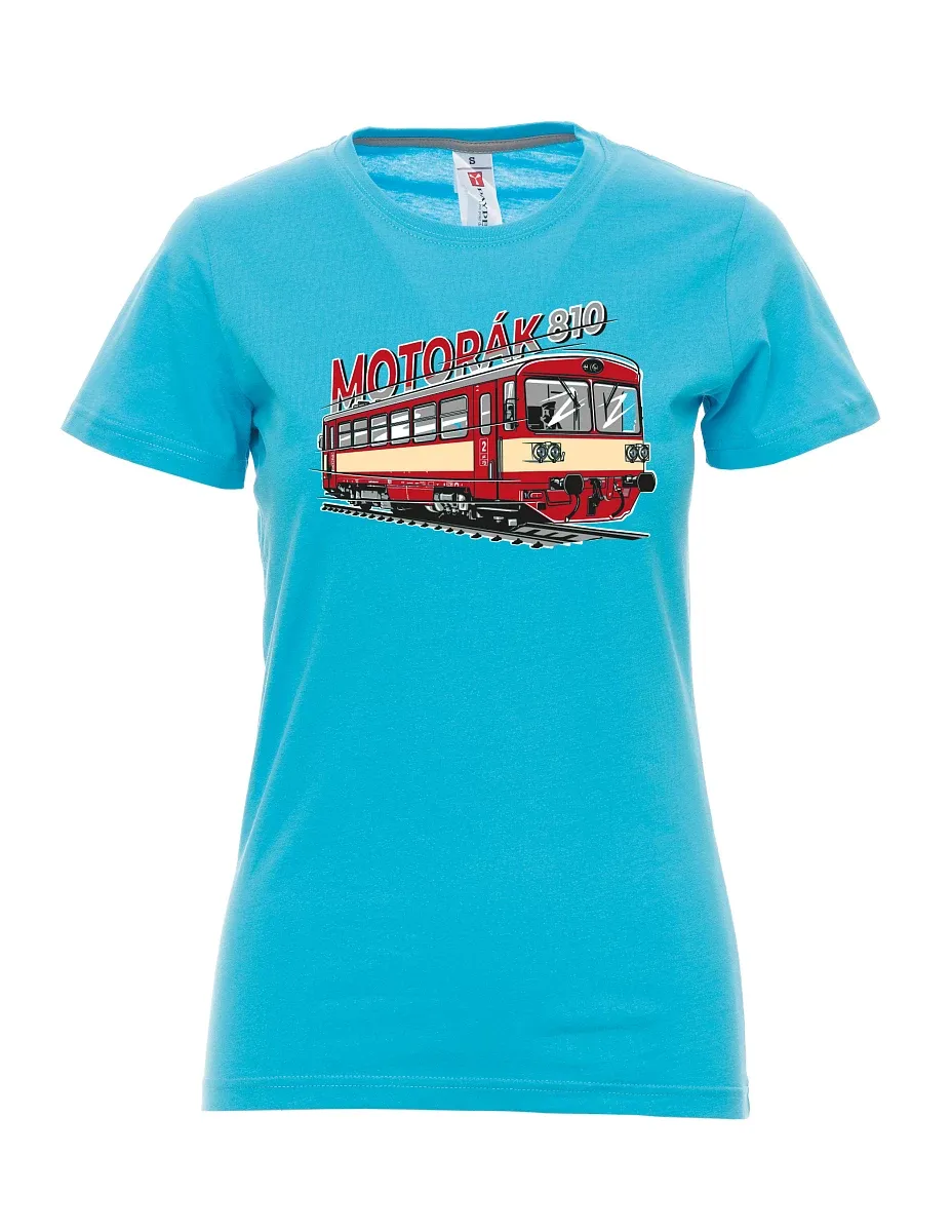 Maglia da donna colore attolo Treno motore 810