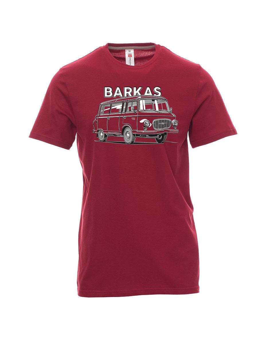 Maglia da uomo rosso scuro Barkas B1000