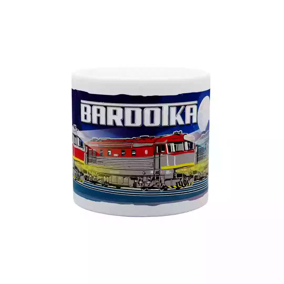 Tazza di ceramica Locomotiva Bardotka  170 ml