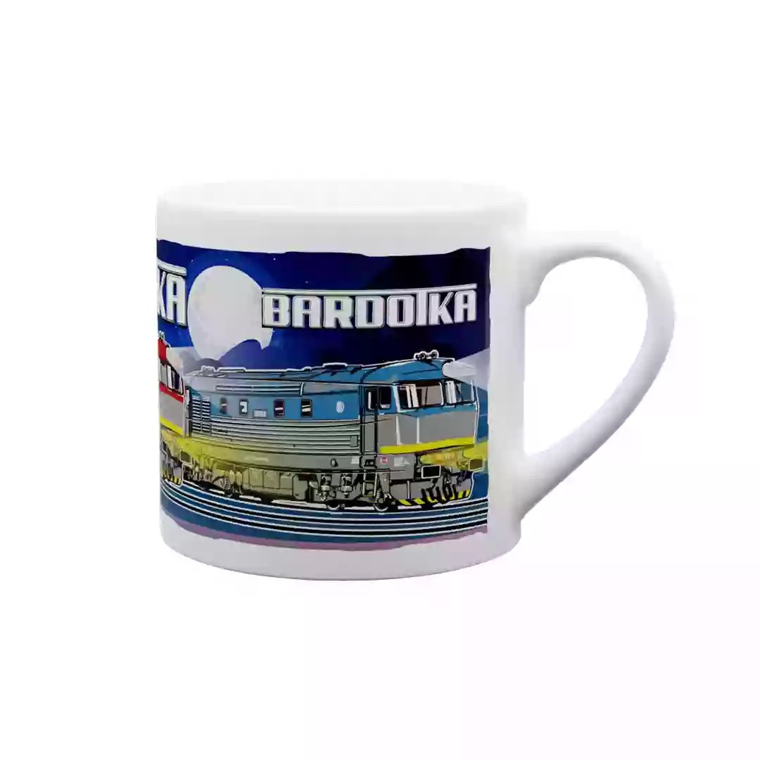 Tazza di ceramica Locomotiva Bardotka  170 ml