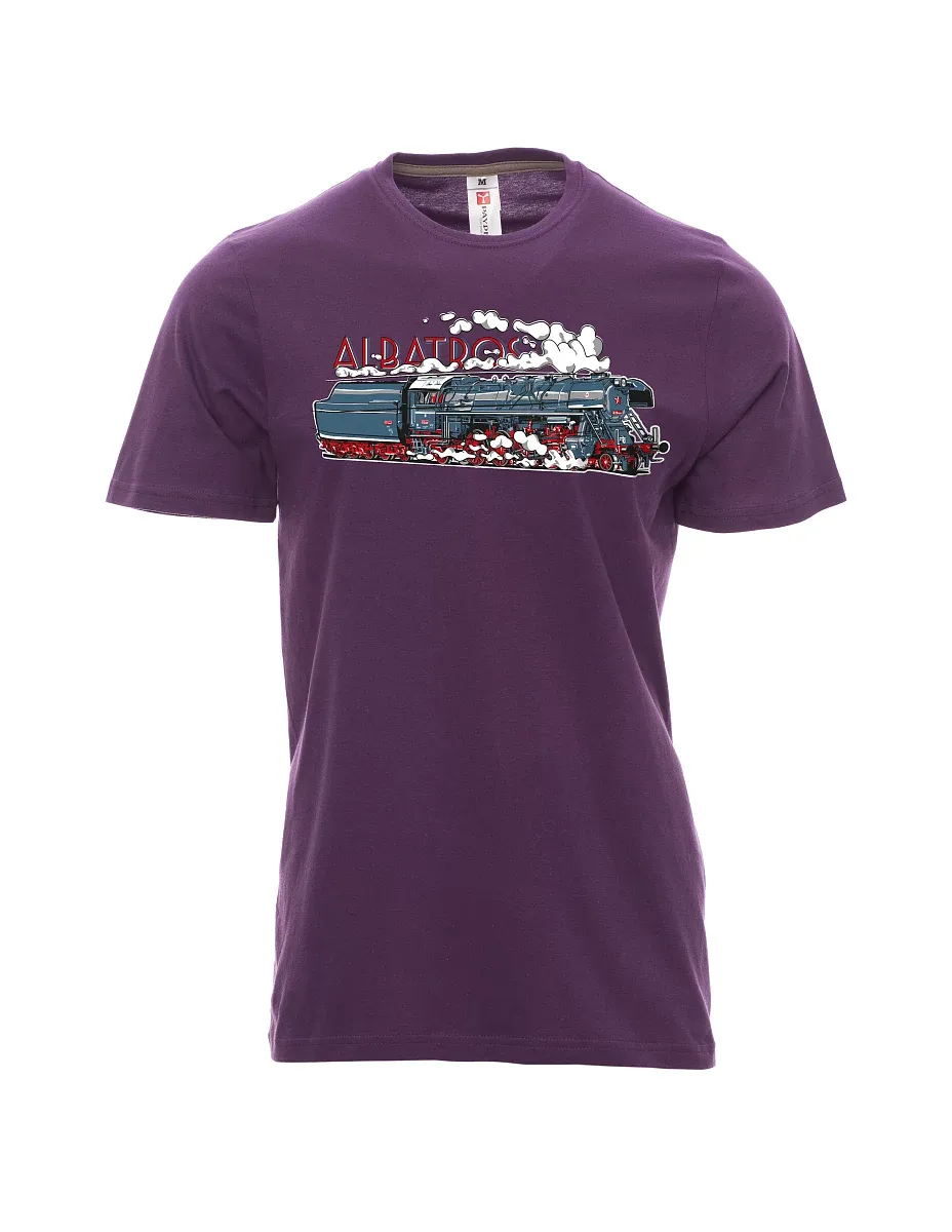 Maglia da uomo viola Locomotiva Albatros
