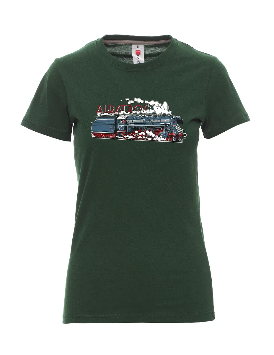 Maglia da donna verde scuro Locomotiva Albatros