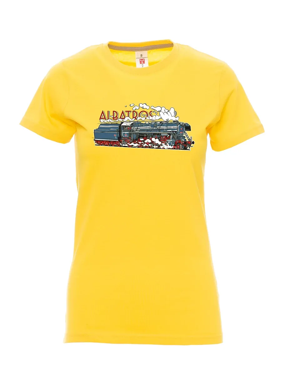 Maglia da donna gialla Locomotiva Albatros