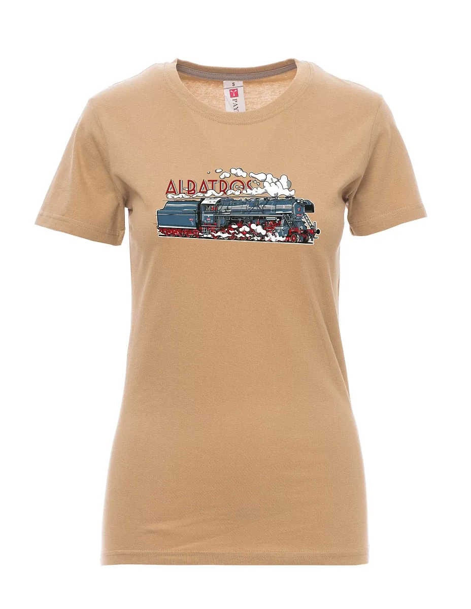 Maglia da donna marrone Locomotiva Albatros