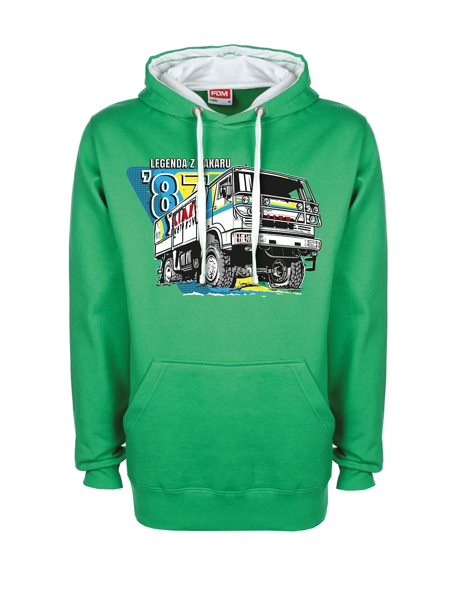 Felpa bianco-verde Liaz da Dakar 1987