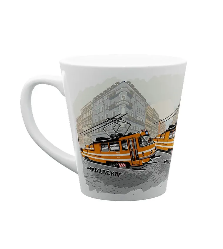 Tazza di ceramica Tram di oliatura 300 ml