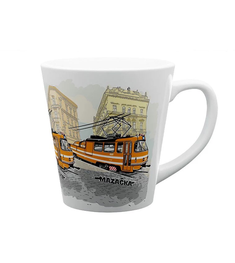 Tazza di ceramica Tram di oliatura 300 ml