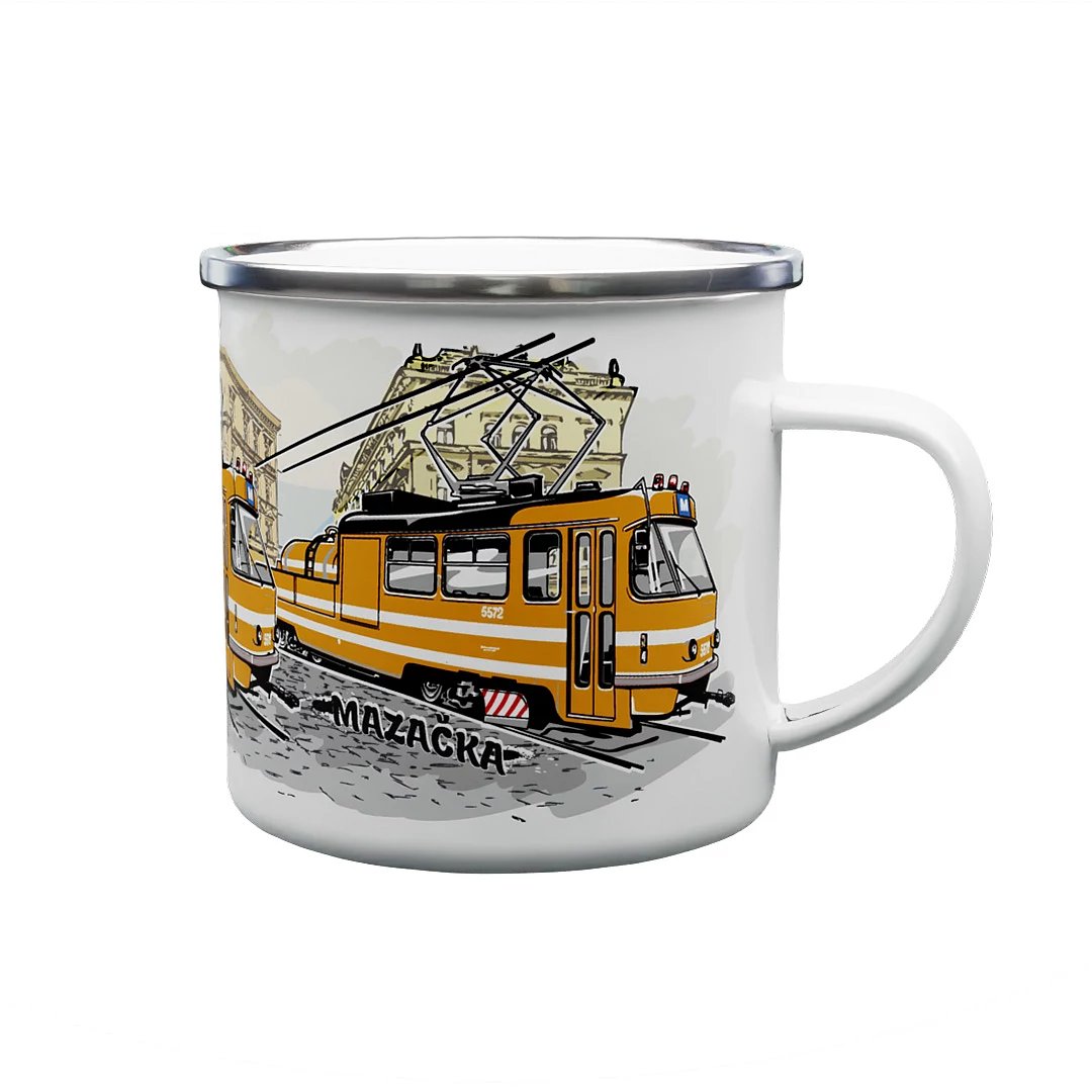 Tazza di alluminio Tram di oliatura 330 ml