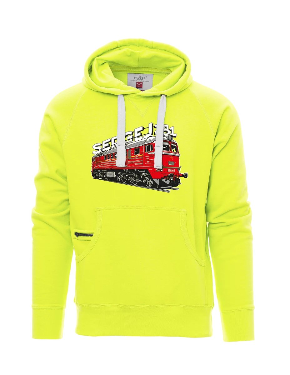 Felpa da uomo fluorescente Locomotiva 781 "Sergej" (M62)