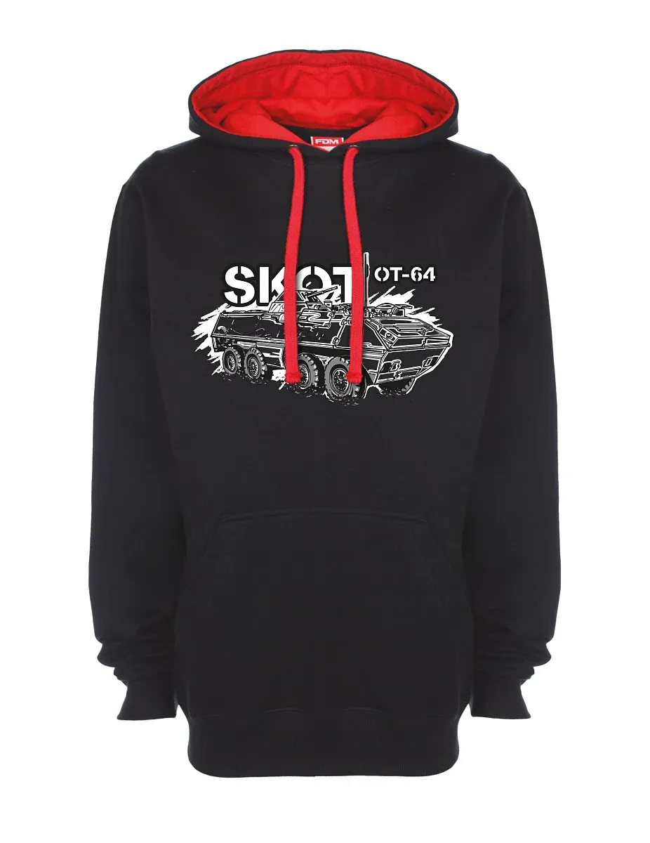 Felpa rosso-nera OT-64 "SKOT"