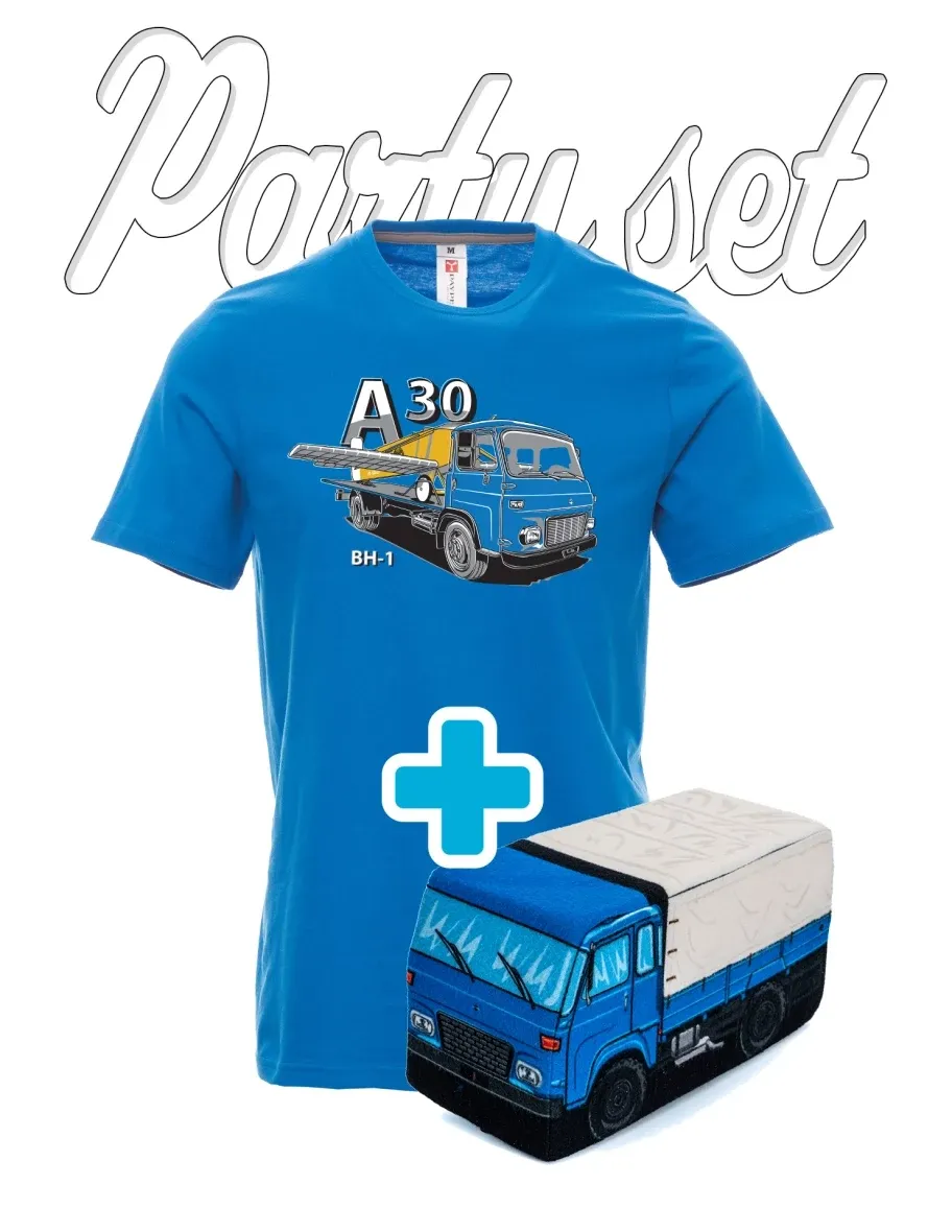T-shirt da festa con un peluche sui motivi A20