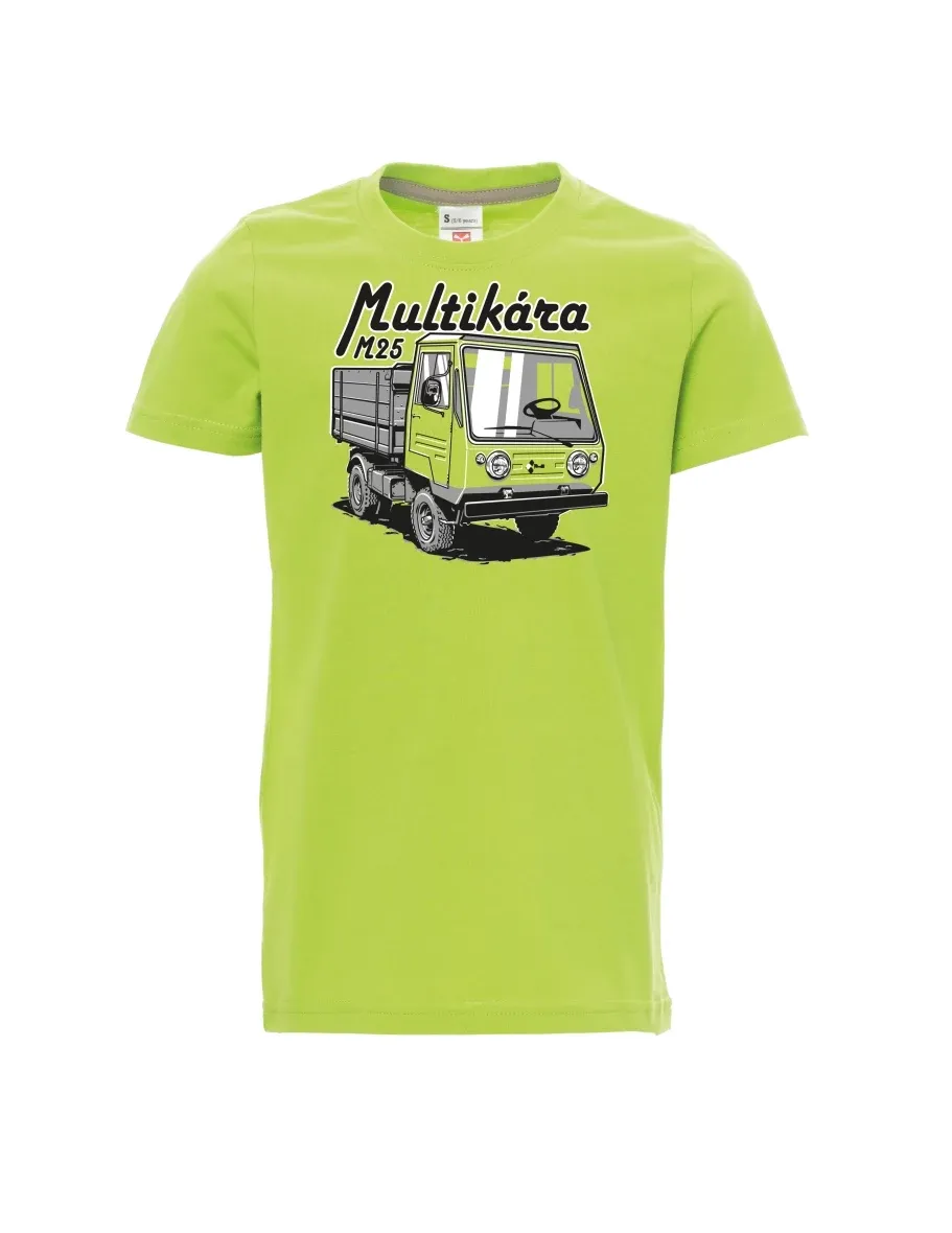 Maglia da bambino verde chiaro M25