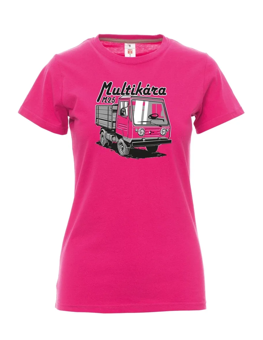 Maglia da donna rosa M25