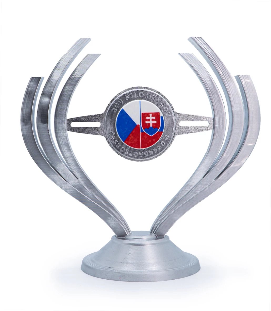 Trofeo con logo personalizzato