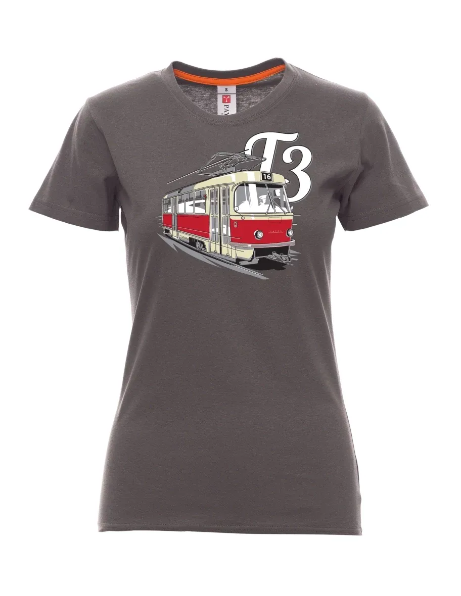 Maglia da donna colore del fumo Tram T3