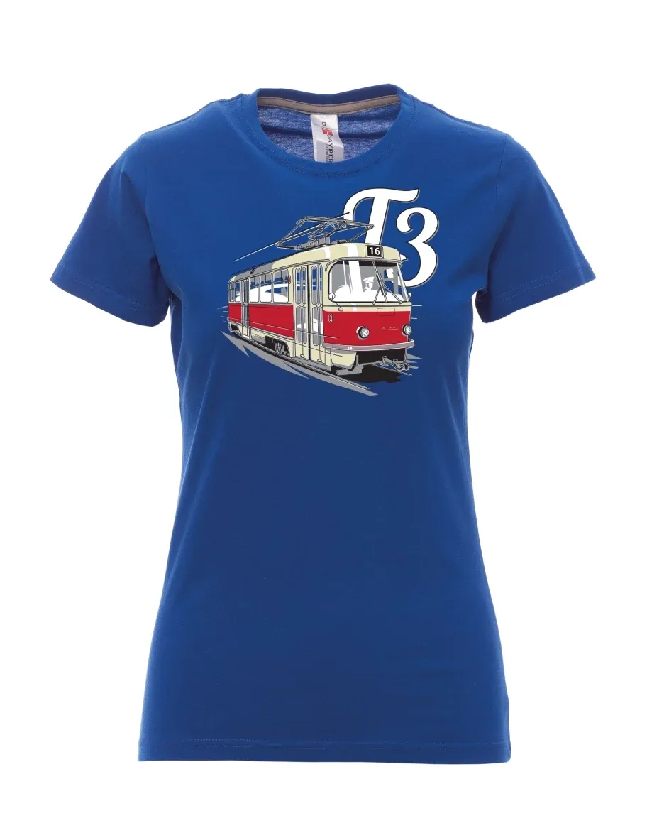 Maglia da donna blu reale Tram T3