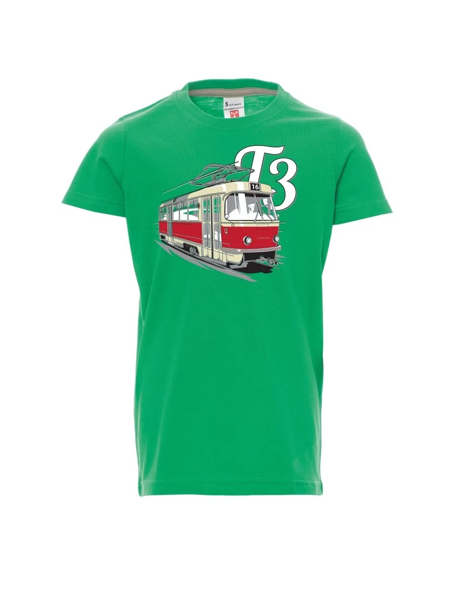 Maglia da bambino verde Tram T3