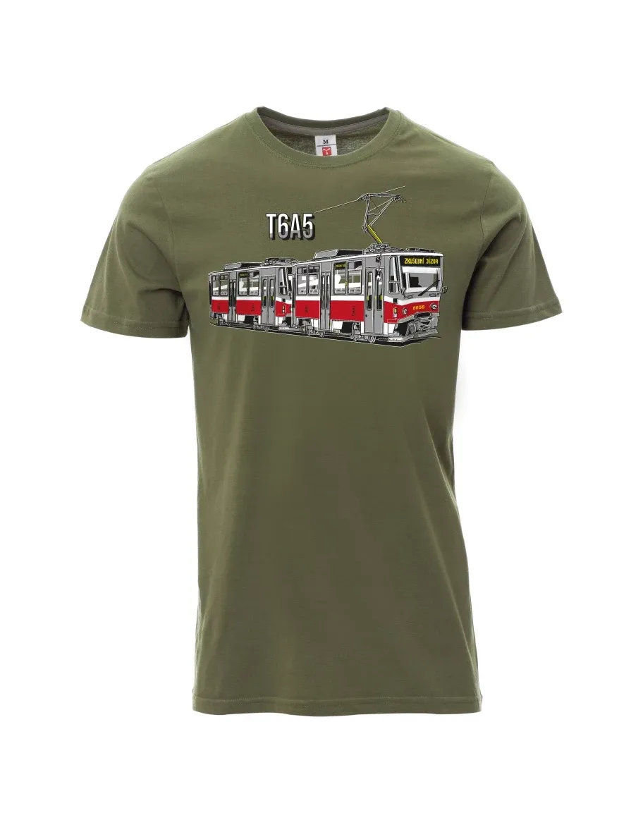 Maglia da uomo cachi Tram T6A5