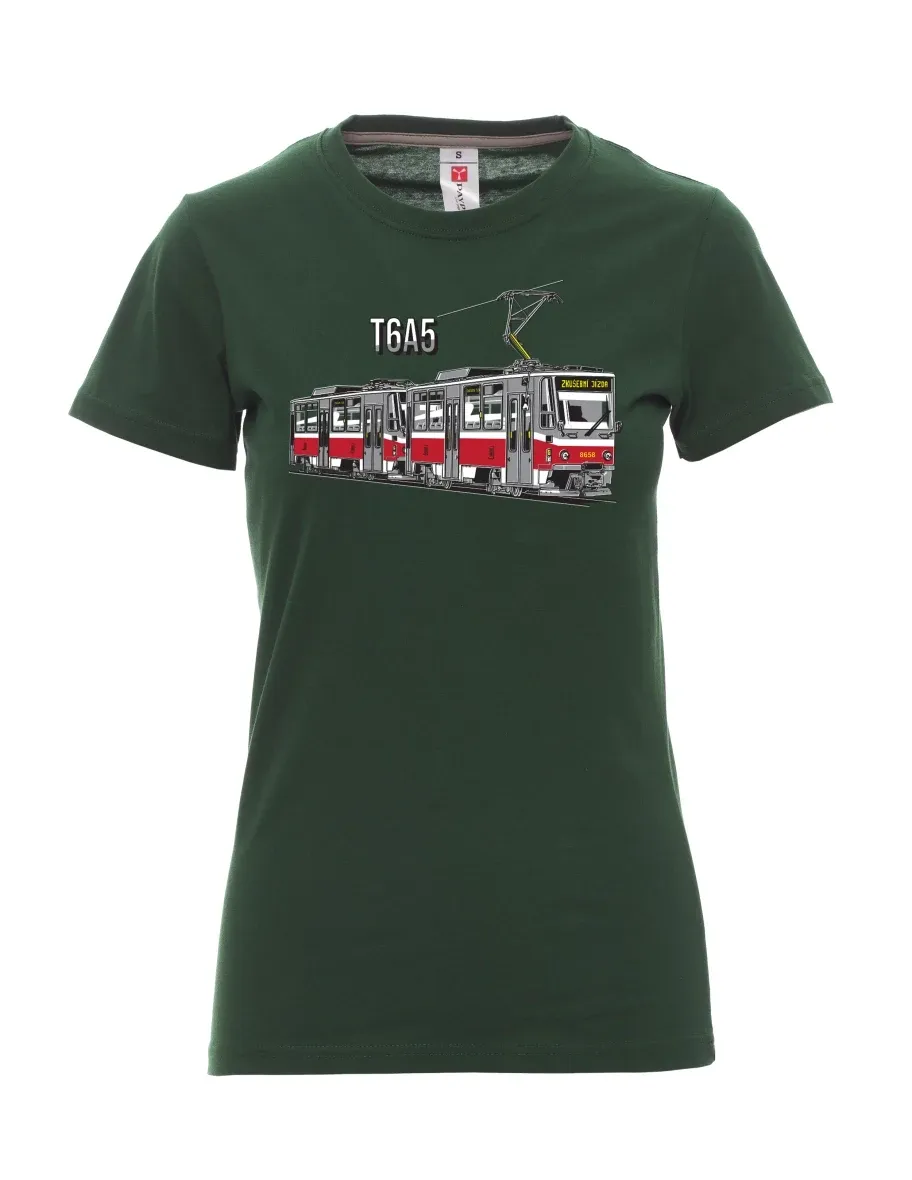 Maglia da donna verde scuro Tram T6A5