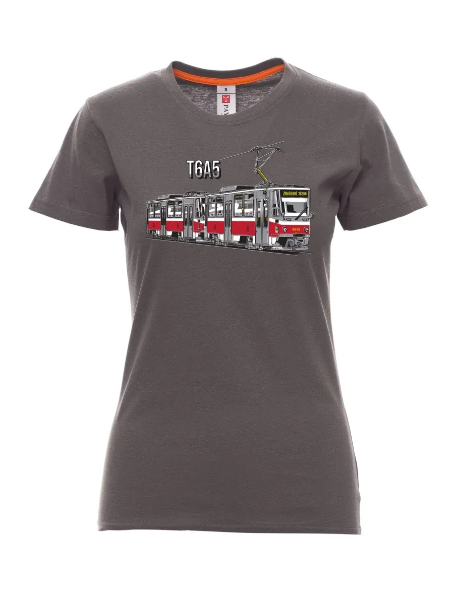 Maglia da donna colore del fumo Tram T6A5