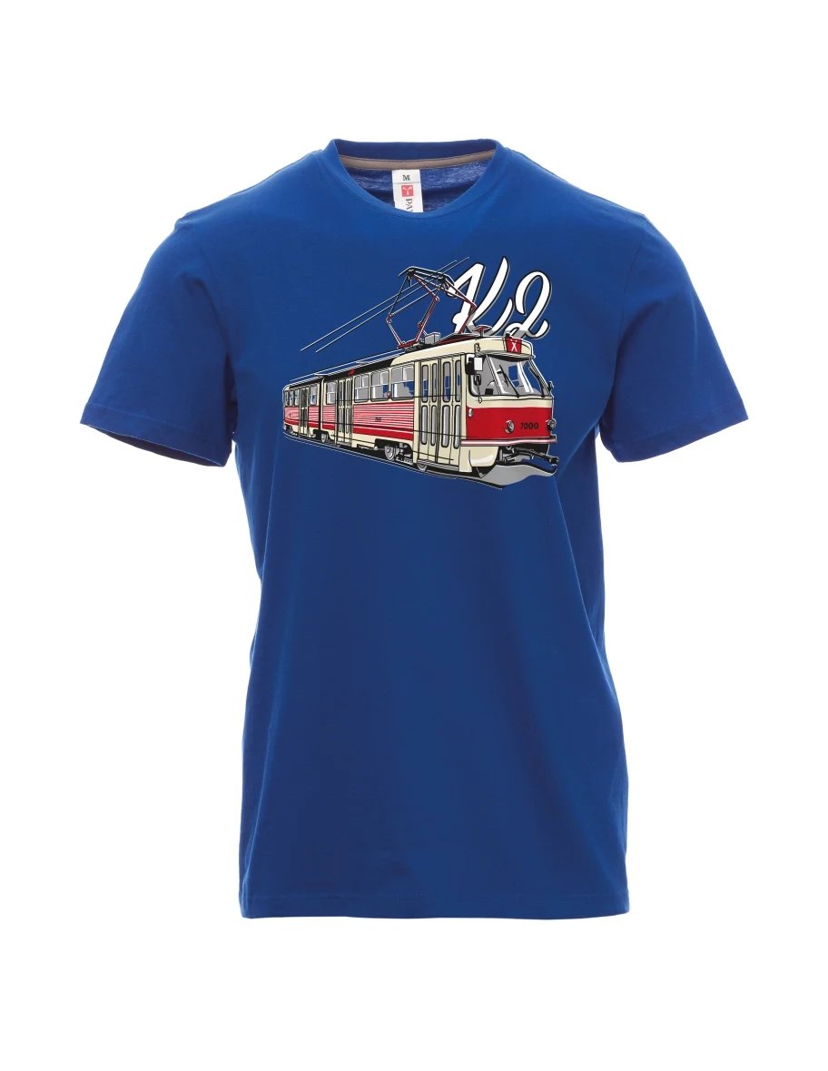 Maglia da uomo blu Tram K2