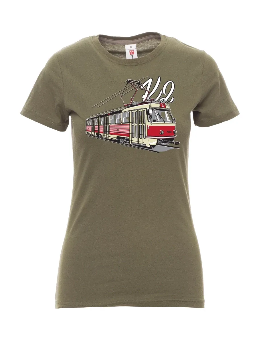 Maglia da donna cachi Tram K2