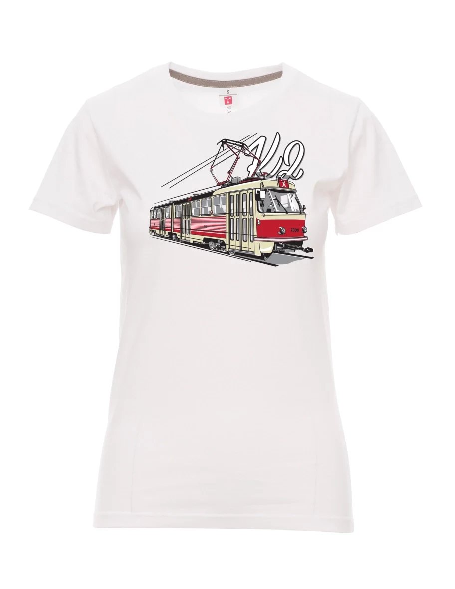 Maglia da donna bianca Tram K2