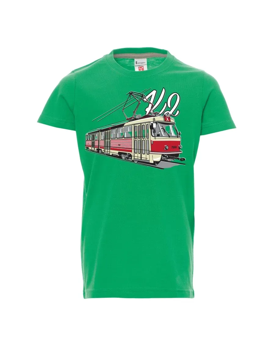 Maglia da bambino verde Tram K2