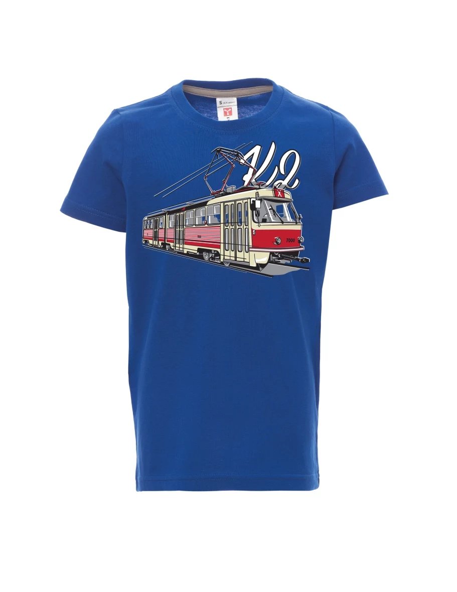 Maglia da bambino blu Tram K2