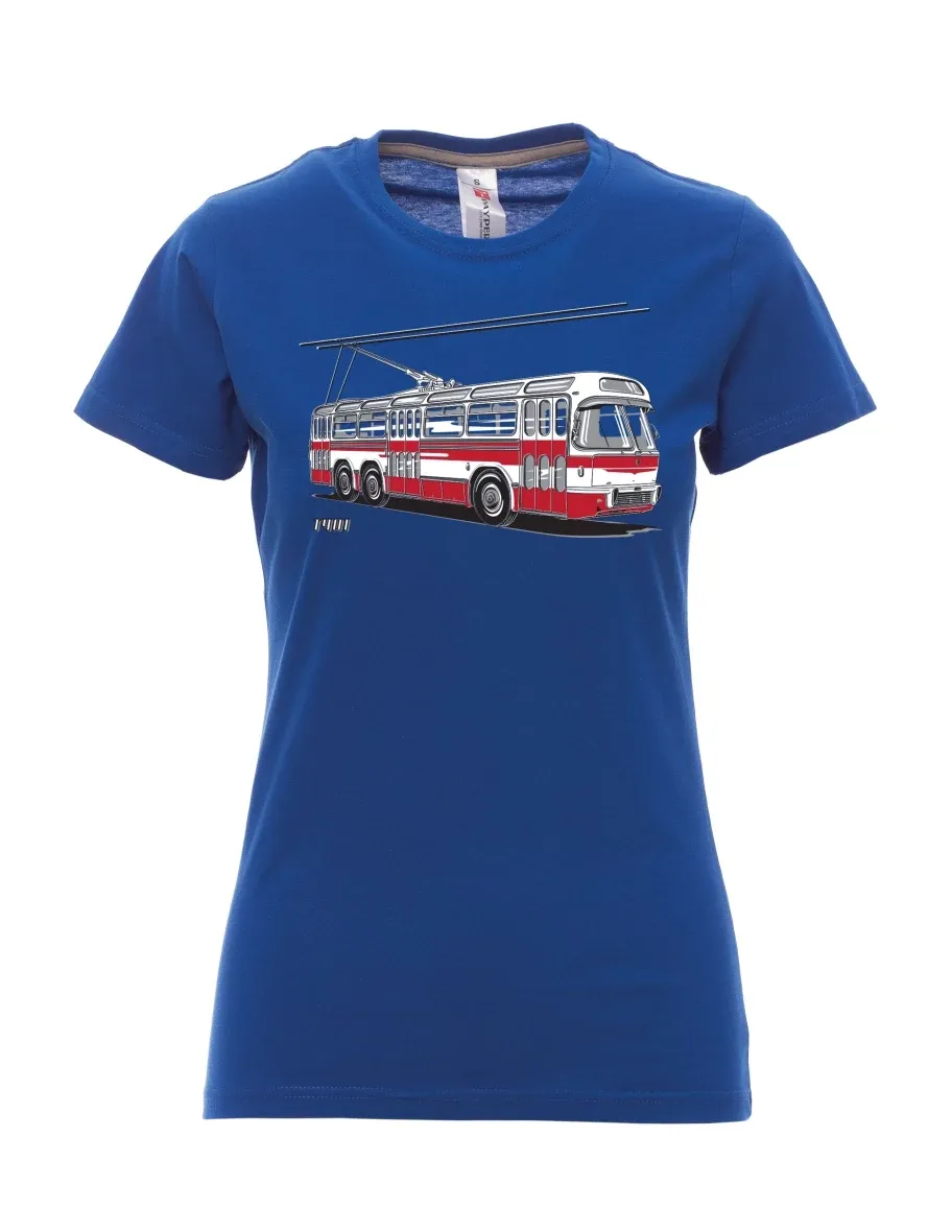 Maglia da donna blu reale Carrello  T401