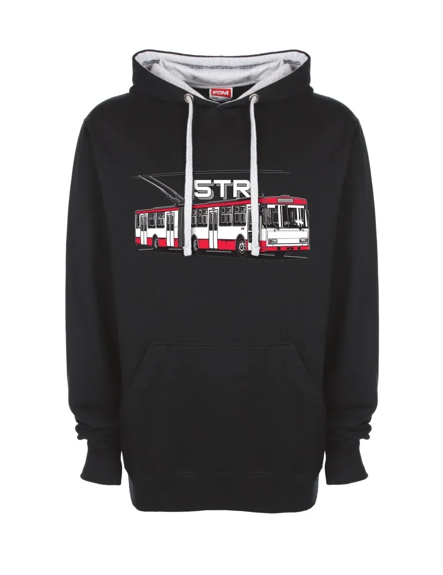 Felpa grigio-nera Filobus 15TR