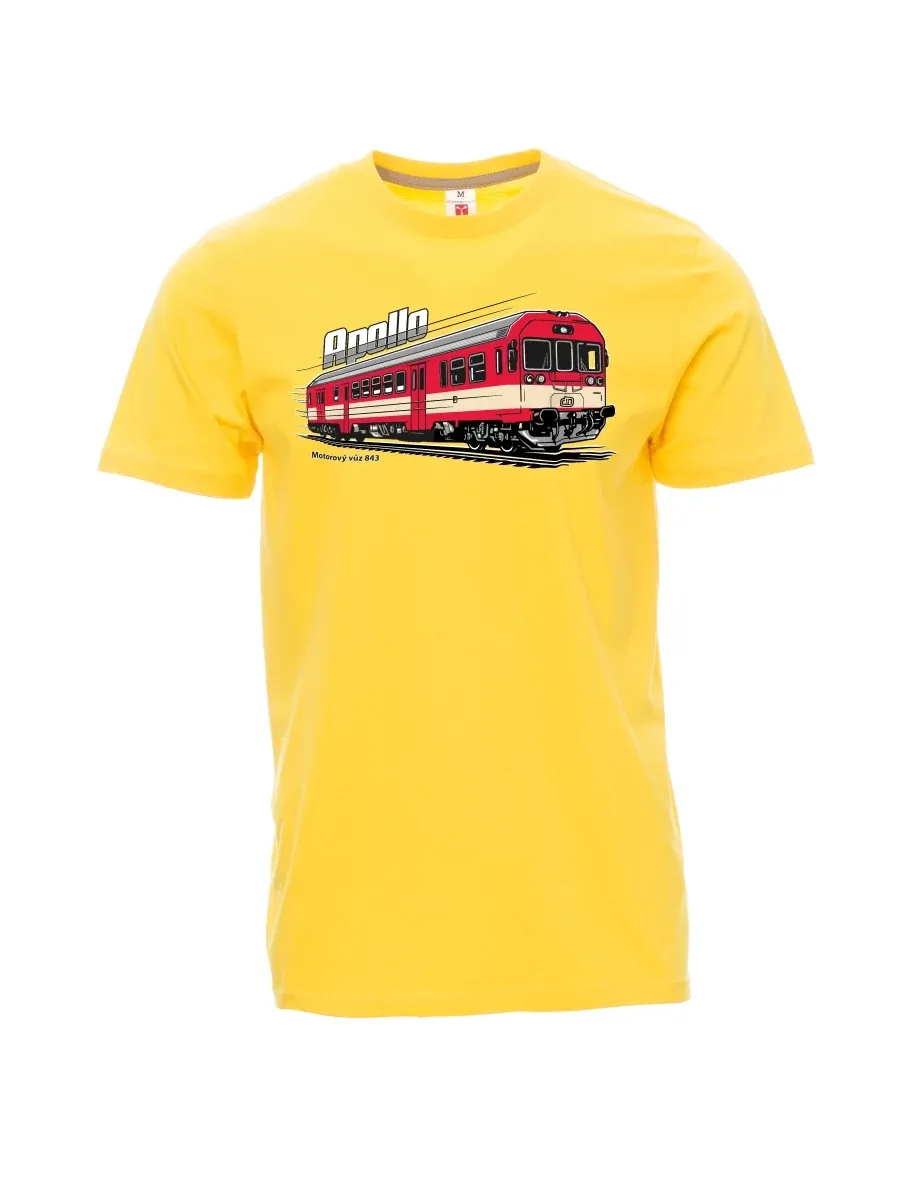 Maglia da uomo gialla Automotrice 843 “Apollo”