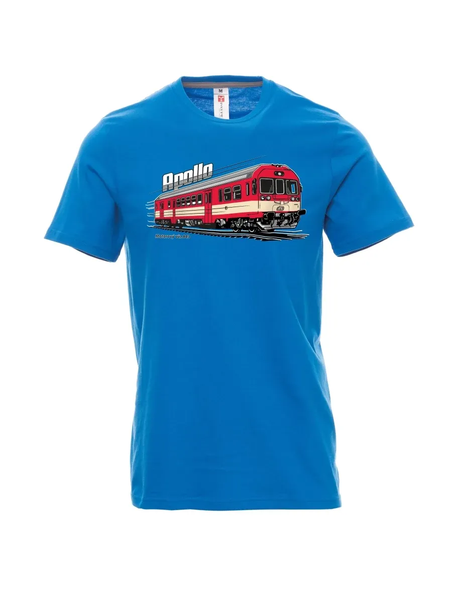 Maglia da uomo blu chiaro Automotrice 843 “Apollo”