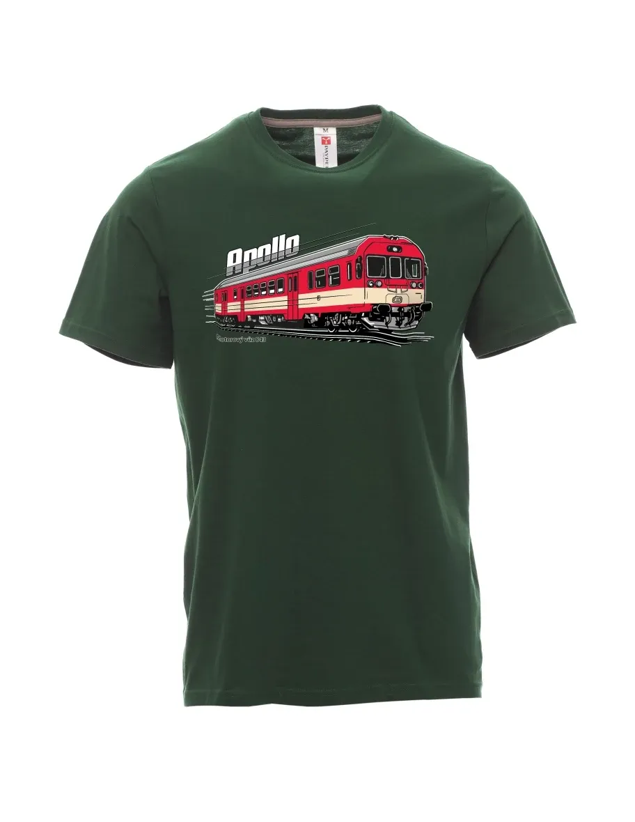 Maglia da uomo verde scuro Automotrice 843 “Apollo”