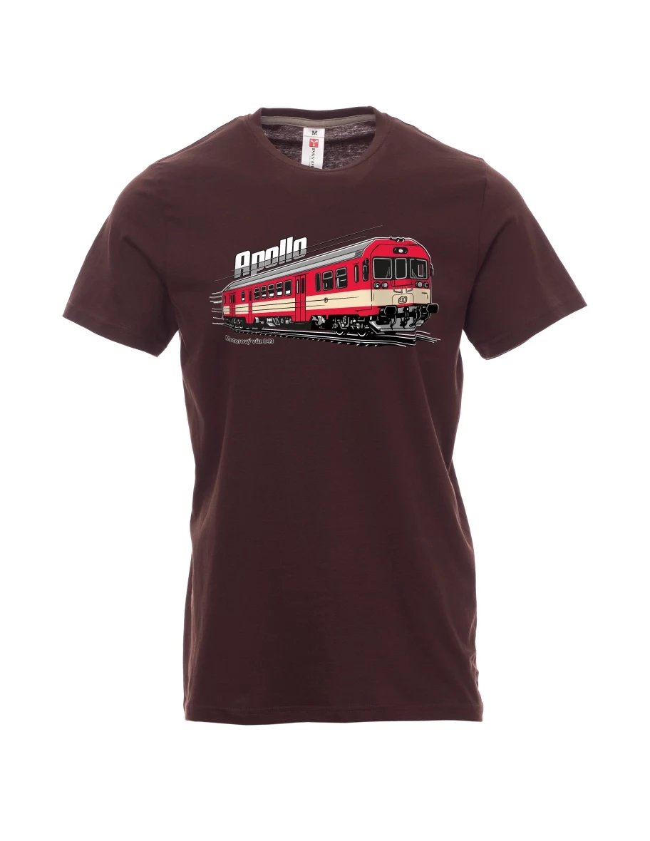 Maglia da uomo marrone scuro Automotrice 843 “Apollo”