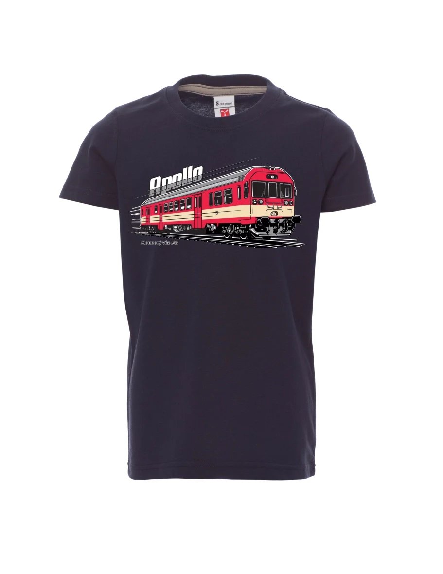 Maglia da bambino navy Automotrice 843 “Apollo”