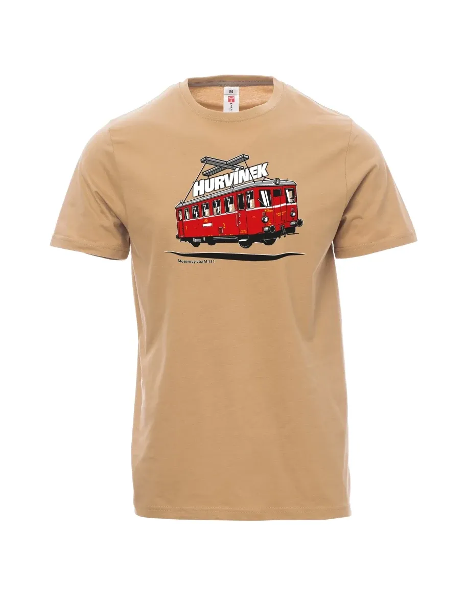 Maglia da uomo marrone Automotrice M 131 “Hurvínek”
