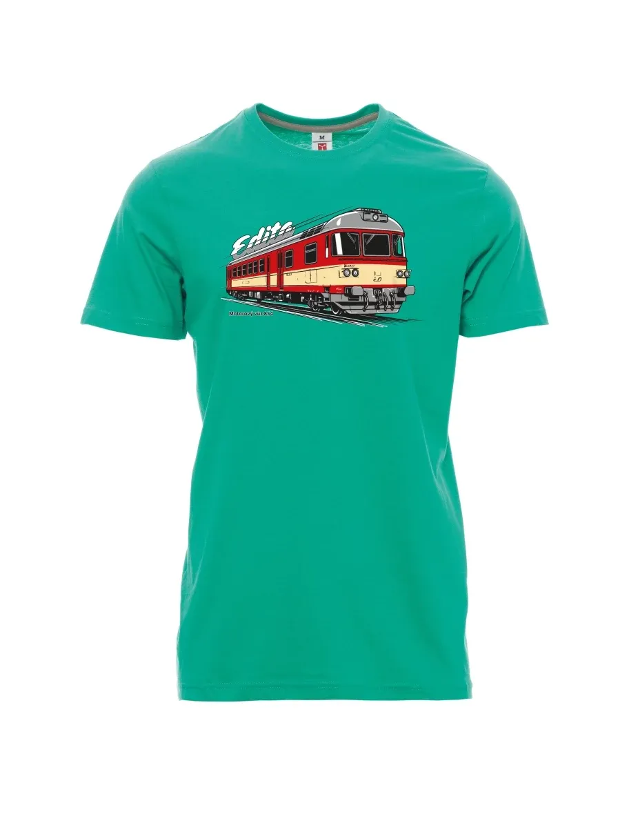 Maglia da uomo smeraldi Automotrice 854