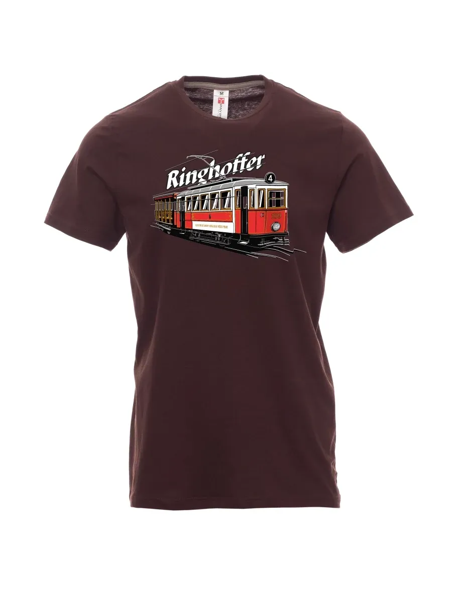 Maglia da uomo marrone scuro Tram Ringhoffer