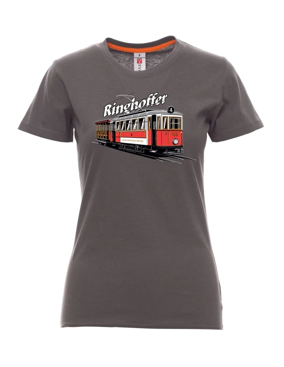 Maglia da donna colore del fumo Tram Ringhoffer