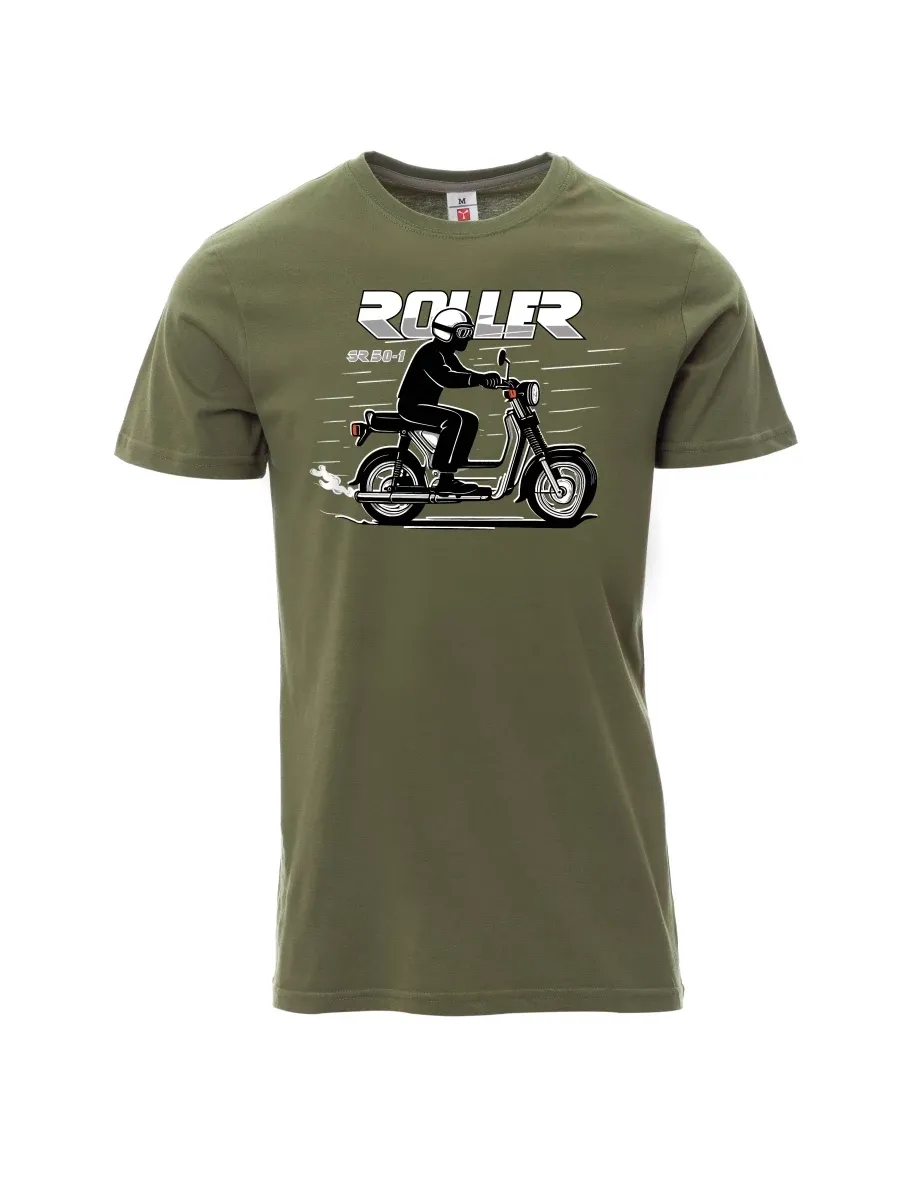 Maglia da uomo cachi Scooter SR 50/1 Roller