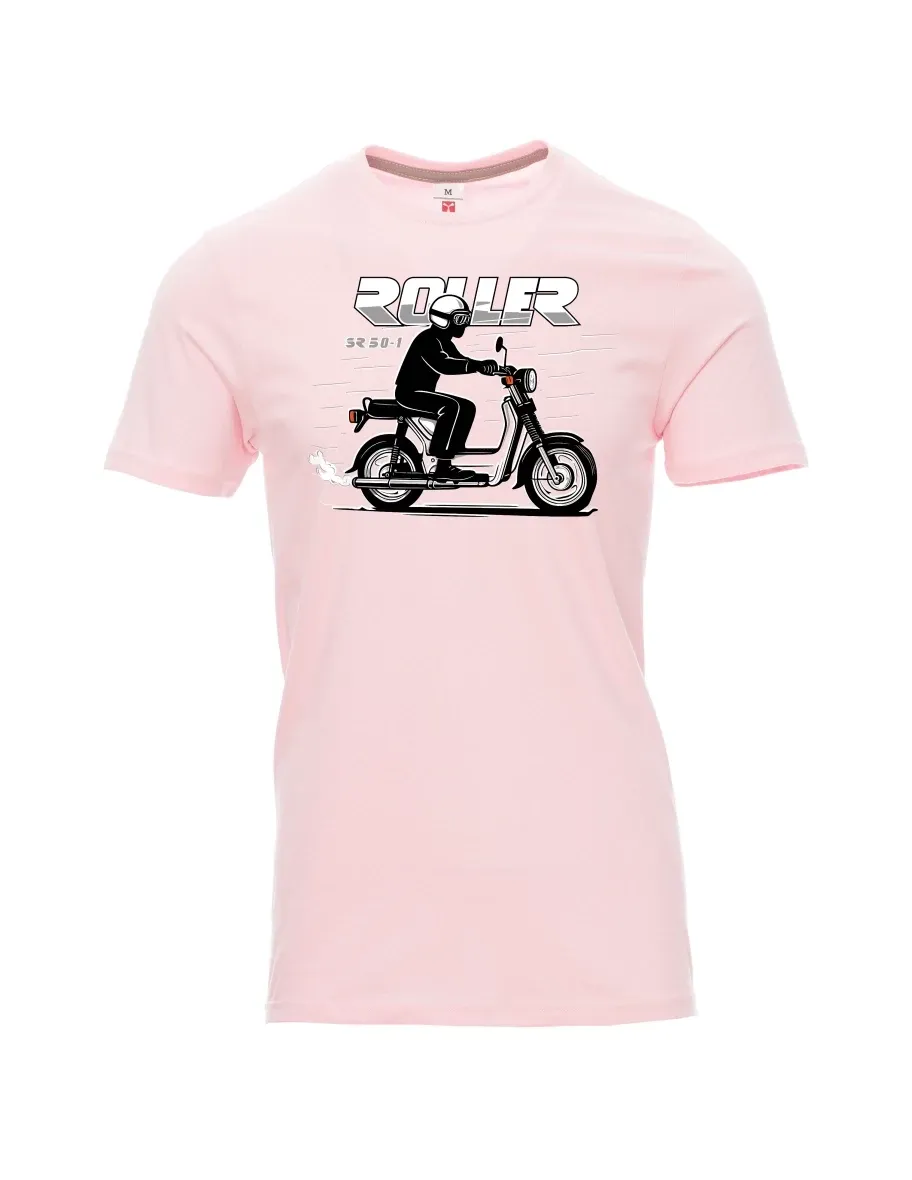 Maglia da uomo rosa chiaro Scooter SR 50/1 Roller