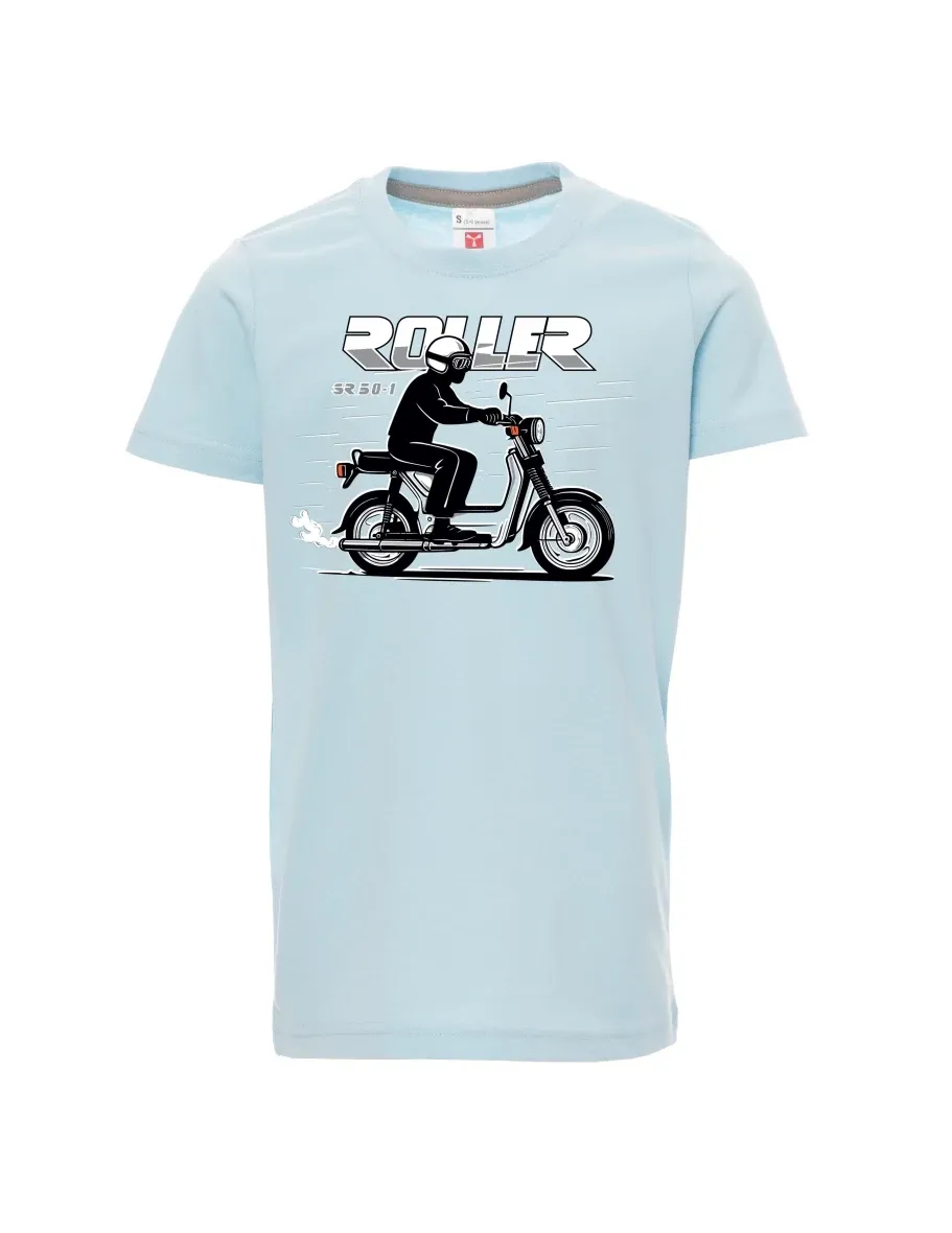 Maglia da bambino blu pallido Scooter SR 50/1 Roller