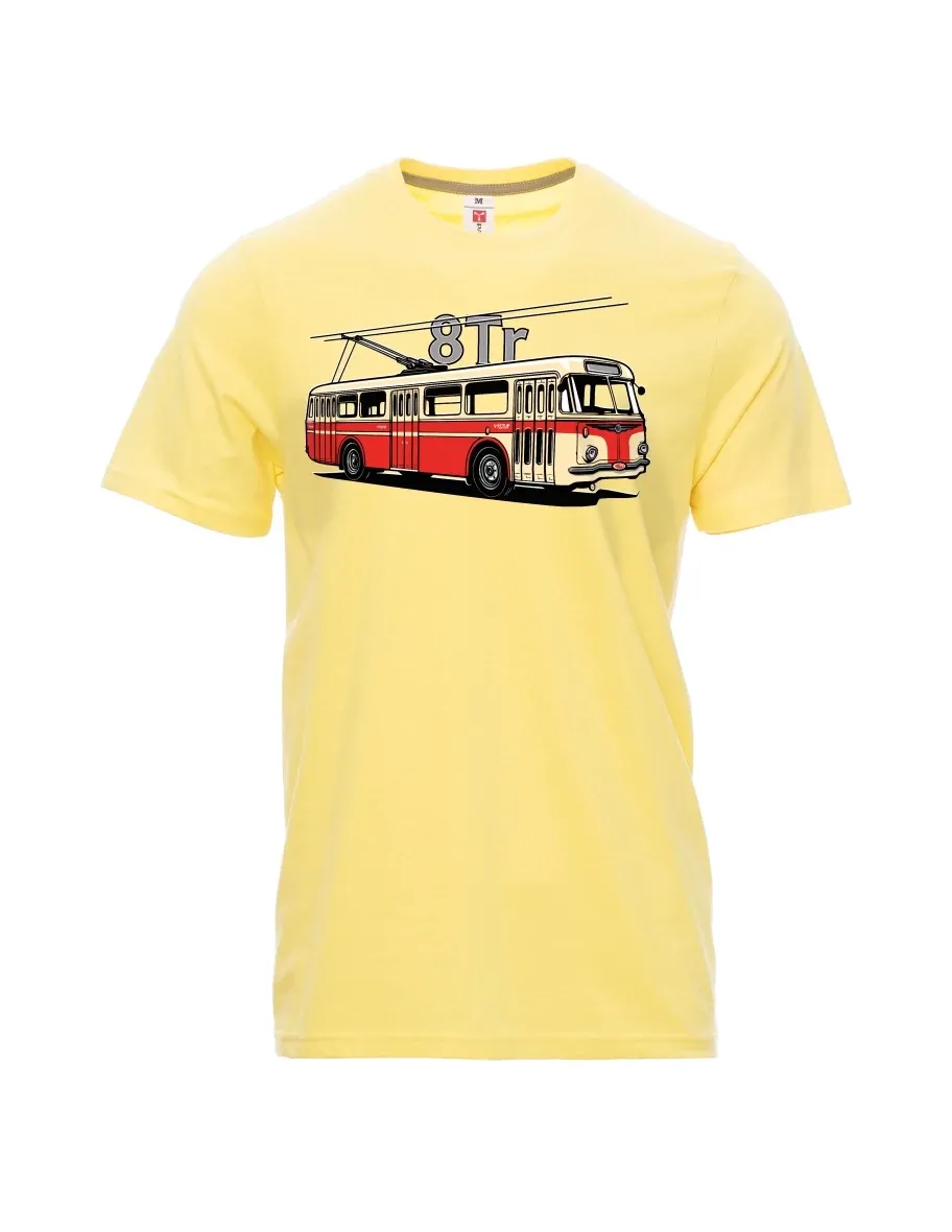 Maglia da uomo giallo chiaro Filobus 8Tr