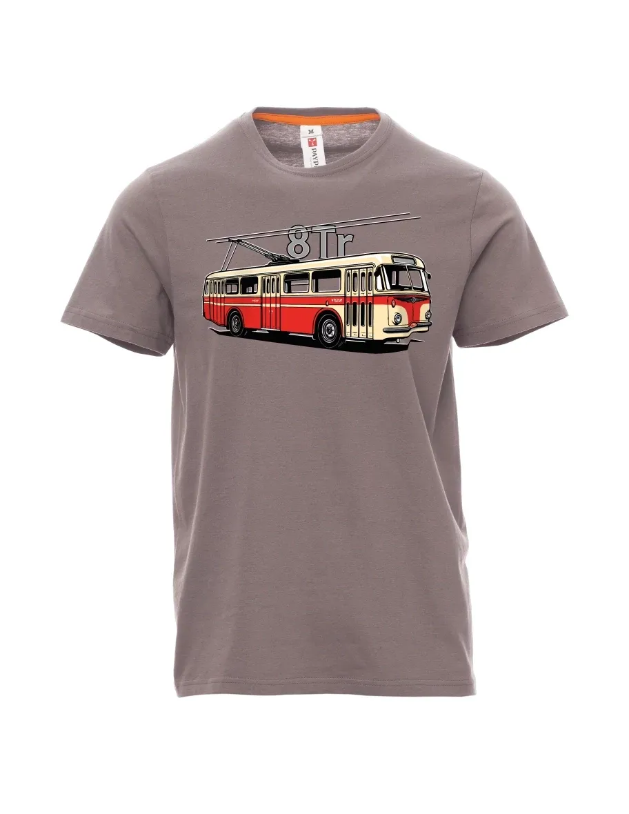 Maglia da uomo grigio acciaio Filobus 8Tr