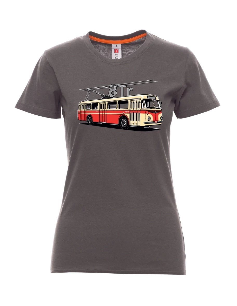 Maglia da donna colore del fumo Filobus 8Tr