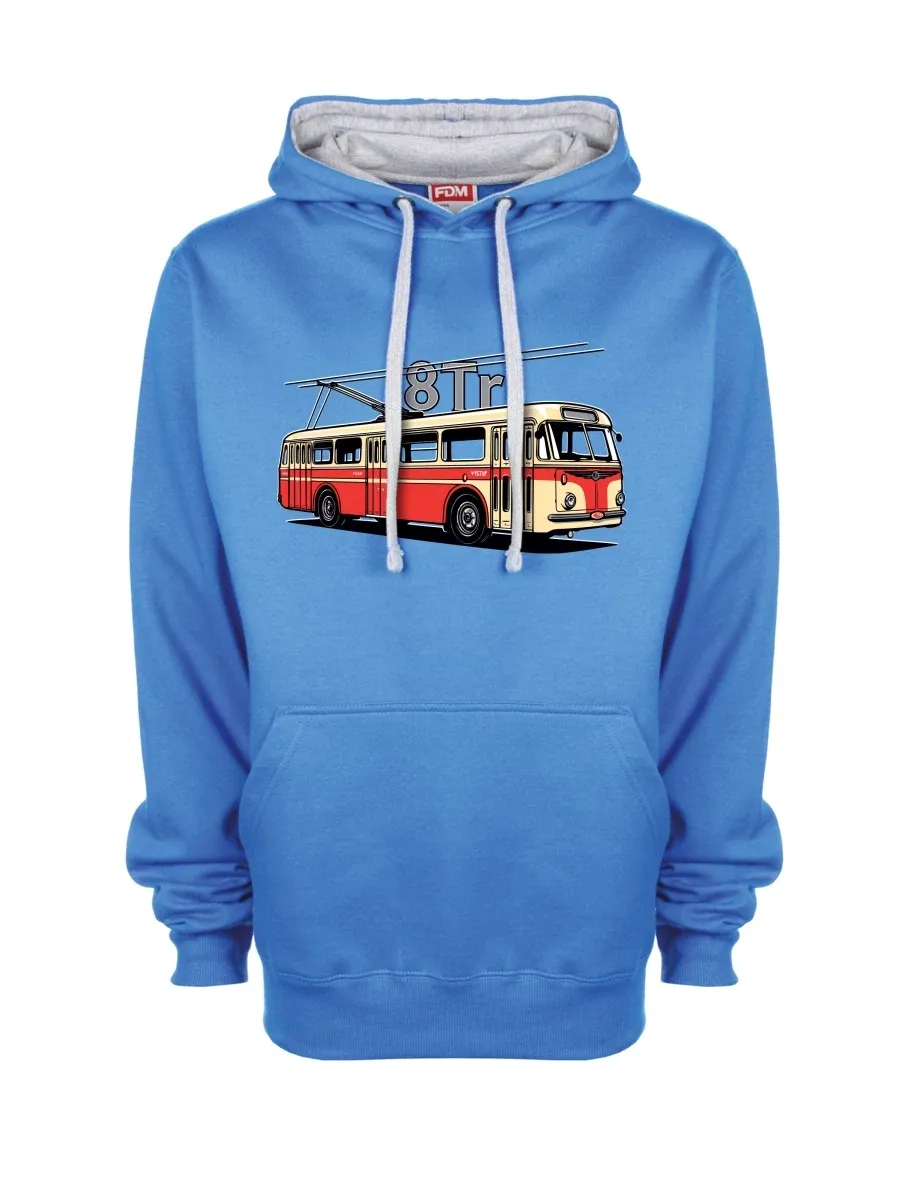 Felpa grigio-blu Filobus 8Tr