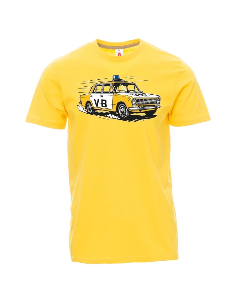 Maglia da uomo gialla Automobile VAZ 2101 VB